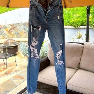 Super high rise jegging American eagle